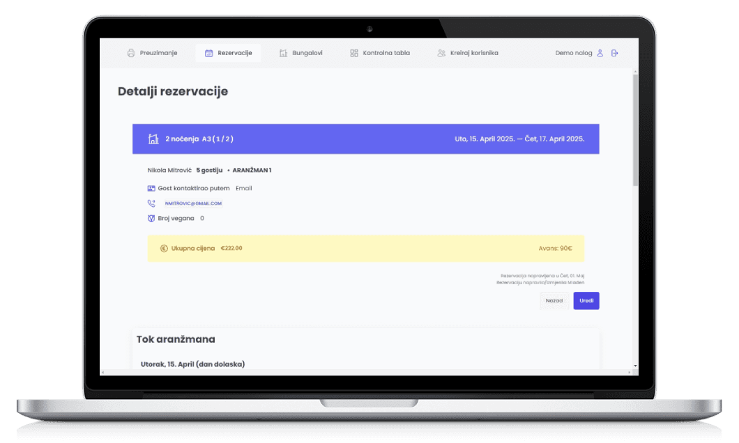 Booking Management
